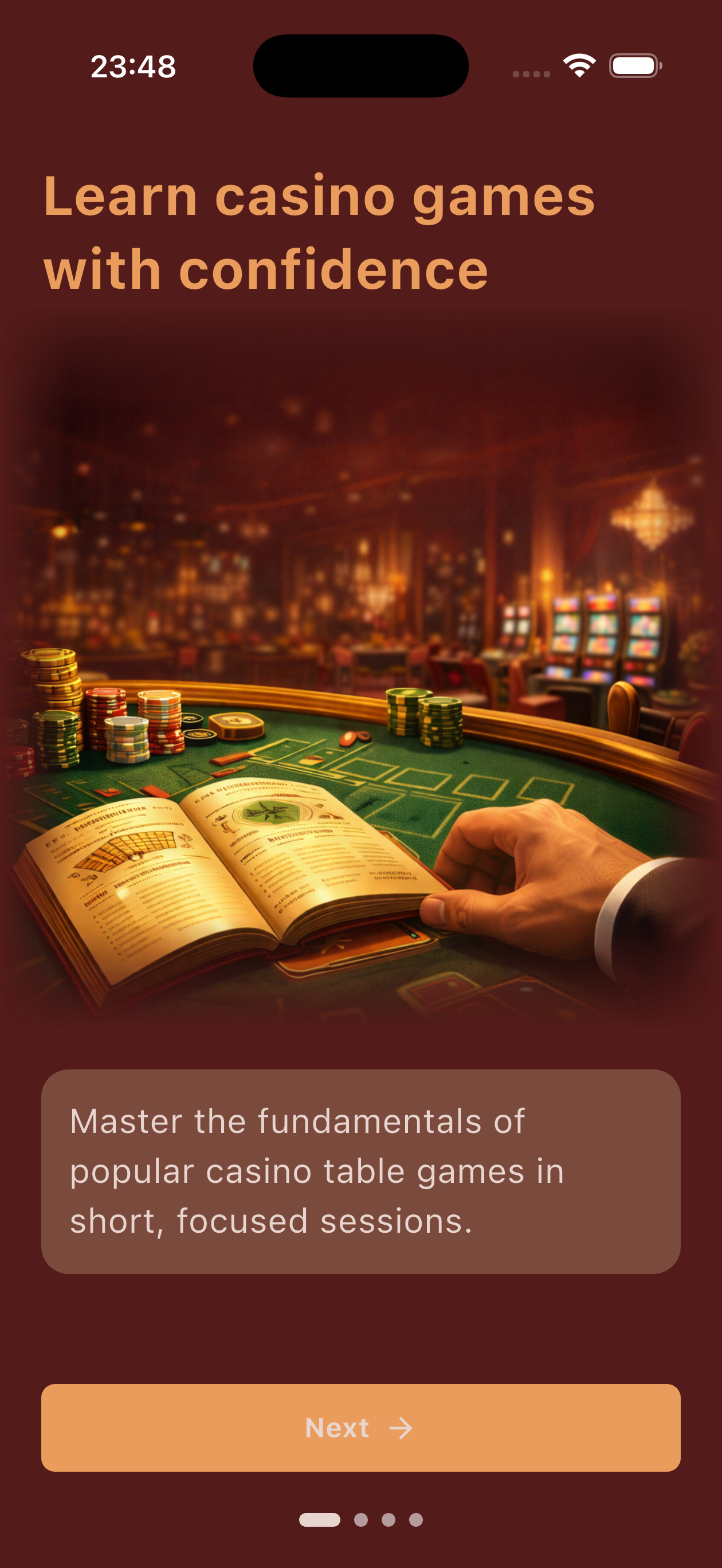 Parq Casino Playbook App Screenshot